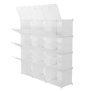 GAOMON 7-tier 21-grid Storage Shoe Cabinet Shoe Rack Organizer