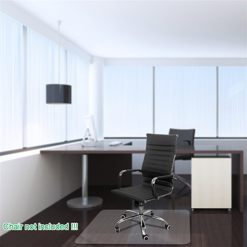 GAOMON Rectangle Protective Mat Home-Use Transparent Non-slip Chair Pad 90x120x0.2cm