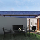 GAOMON 1.6x3m Side Pull Shed Instant Canopy Sunshade Wall Anti Peeping Dark Gray