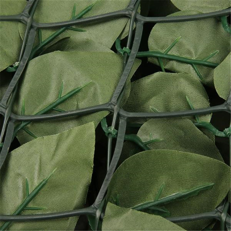 GAOMON Artificial Fake Leaf Foliage Privacy Fence Screen Garden Panel Outdoor Hedge