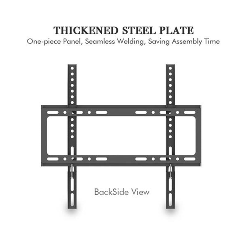 GAOMON TV Stand 26-55 Inches Desktop Single-column 3 Levels Black