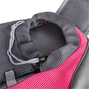 GAOMON Pet Sling Bag Breathable Mesh Travel Safe Single Shoulder Bag Rose Red