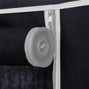 GAOMON Shoe Rack 10 Layers Widened Black Shoe Cabinet 160*30*88 Black