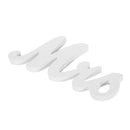 GAOMON Wooden MRS & MRS Letter Gay Wedding Props Table Ornaments White