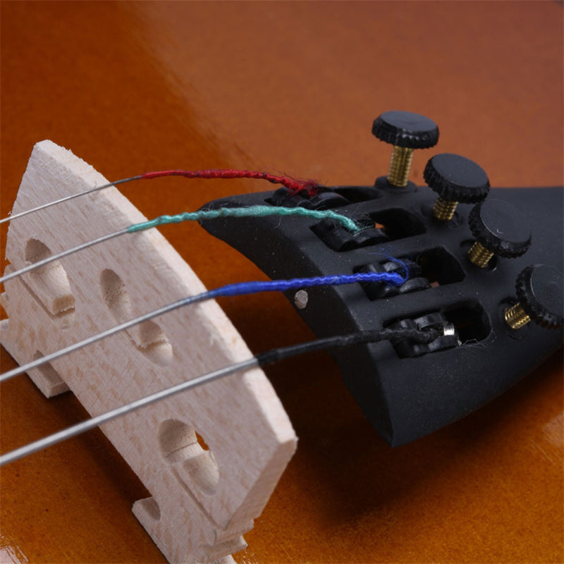 YIWA 1/8 Acoustic Violin With Box Bow Rosin Natural Violin