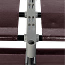 GAOMON 3 Layer 9 Compartment Storage Cube PVC Brown