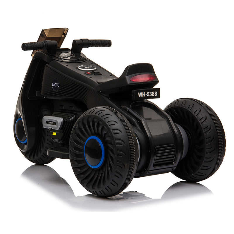 GAOMON Dual Drive 6v 4.5a.h Children's 3 Wheels Electric Motorcycle with Music