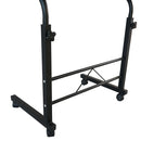 GAOMON Computer Table Desktop Pipe Rack Standing Desk Adjustable Height Movable Black
