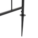 GAOMON Iron Arch Rust-Resistant Plant Climbing Frame with Bridge Roof