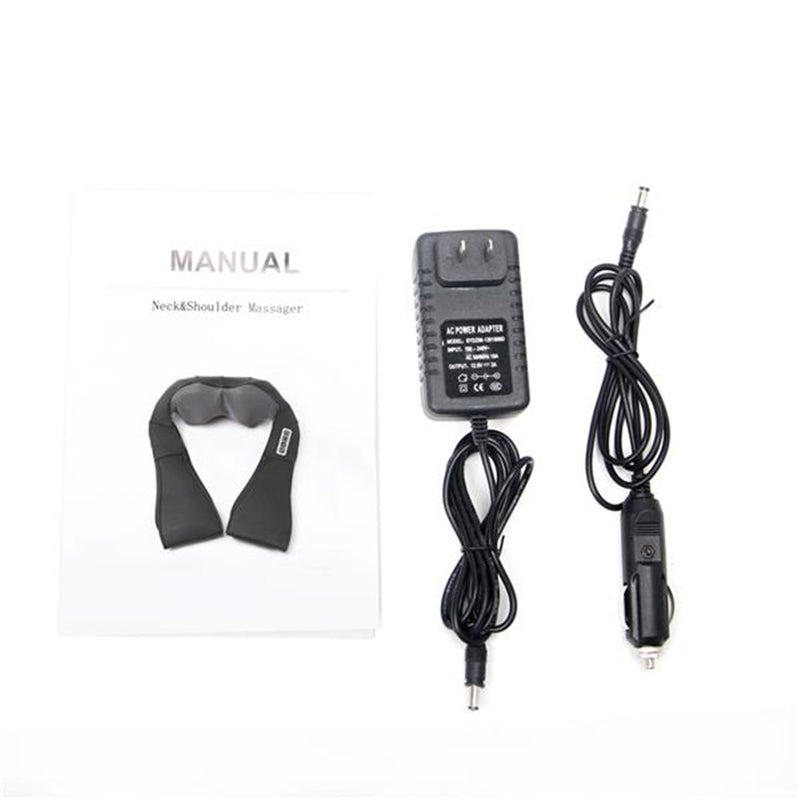 GAOMON Shoulder Massager Neck Electric Cervical Spine Massager Black