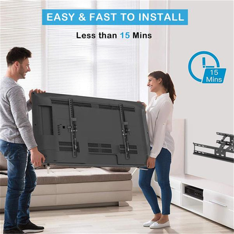 GAOMON TV Wall Mount Full Motion Bracket 32-70 Inches Black