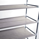 GAOMON 10 Tiers Shoe Rack Simple Assembly 30 Pairs Shoes Capacity Grey