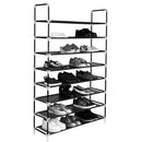 GAOMON 100cm 8 Layers Shoe Rack Ultra Large Capacity Portable Simple Shoe Rack