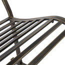 GAOMON Single Rocking Chair Lightweight Flat Tube Bronze Color Chair