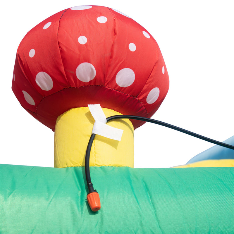 GAOMON Durable Inflatable Bouncer with Air Blower Family Backyard Bouncy Castle