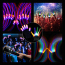 GAOMON 2 Pairs of Flashing Led Gloves for Kids