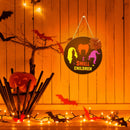 GAOMON 12"Halloween Door Sign I Smell Children Wooden Black