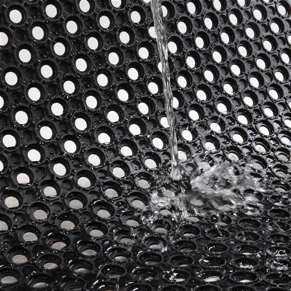 GAOMON Rubber Floor Mat with Holes Non-slip Drainage Mat for Kitchen Restaurant Bar Bathroom