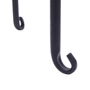 GAOMON 4pcs Plant Stands Indoor Outdoor Strong Plant Shelves Black