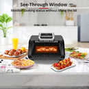 GAOMON Air Fryer GZ01 7-in-1 4QT Smokeless Electric Air Grill US Plug
