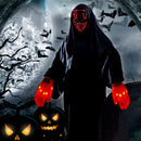 GAOMON Halloween Scary LED Mask with Light Up Gloves Kit
