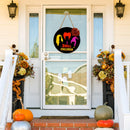 GAOMON 12"Halloween Door Sign I Smell Children Wooden Black