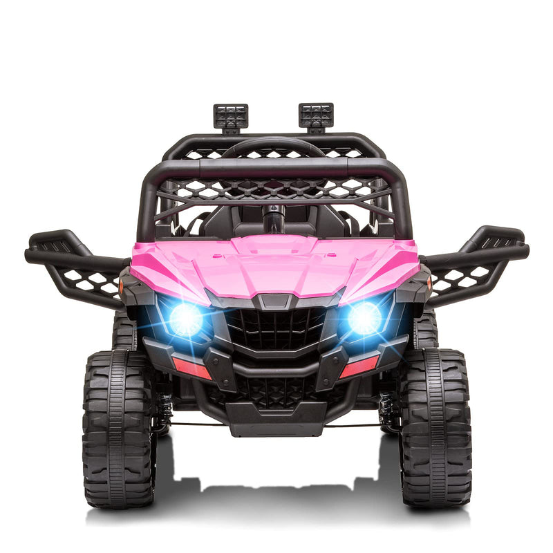 GAOMON 12V Kids Ride On Car Truck with Parent Remote Control Rose
