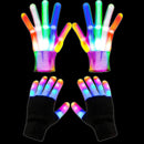 GAOMON 2 Pairs of Flashing Led Gloves for Kids