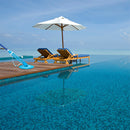 GAOMON Automatic Swimming Pool Cleaner Set Cleaning Machine Blue