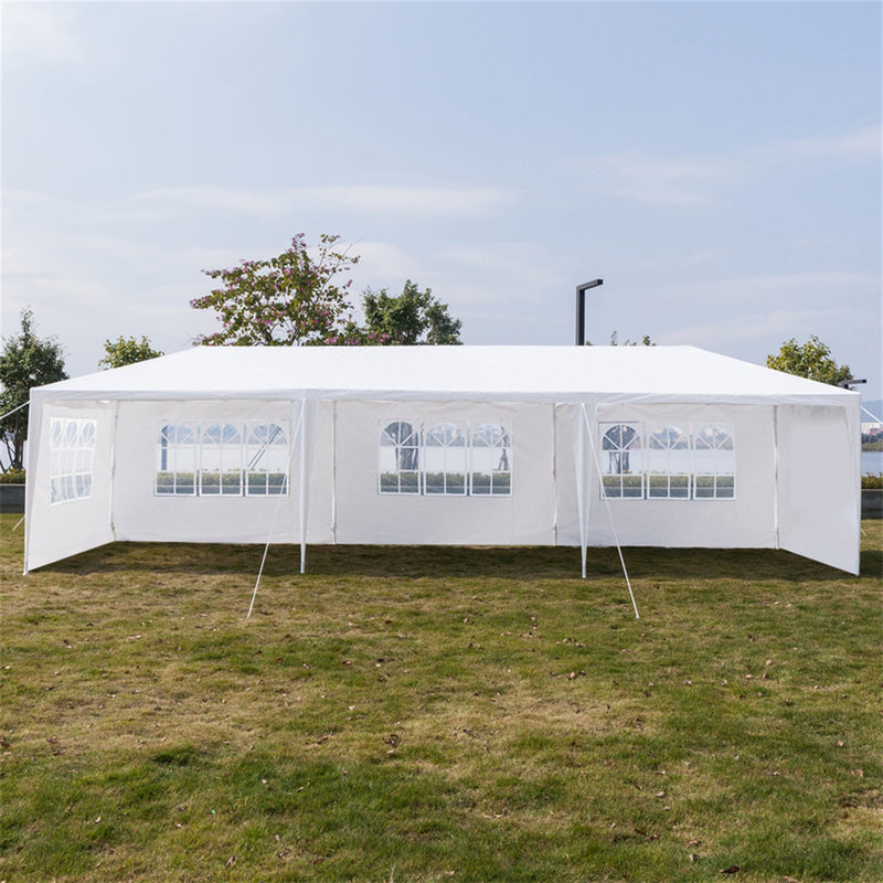 GAOMON Waterproof Tent with Spiral Tubes Five Sides Assembled Tent 3x9m