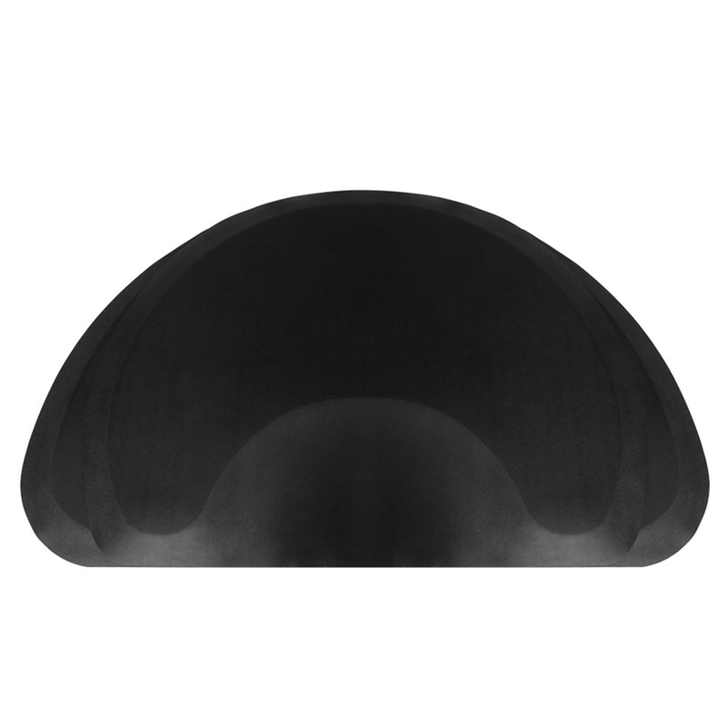 GAOMON 2pcs Salon Anti Fatigue Mat for Barber Stations Floor Mat Non Slip Black