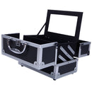 GAOMON Sm-2176 Makeup Case Portable Large Capacity Jewelry Storage Box Cosmetic Organizer