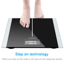 GAOMON Weight Scale 180kg 6mm Thickness Square 28*28cm Black