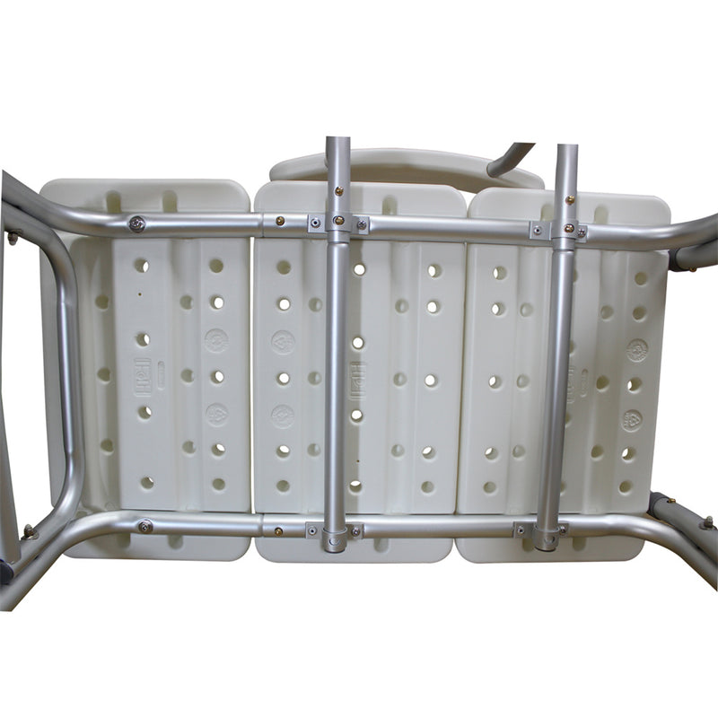 GAOMON Bathroom Safety Shower Chair with Back Anti-Slip Anti-Rust Bath Chair