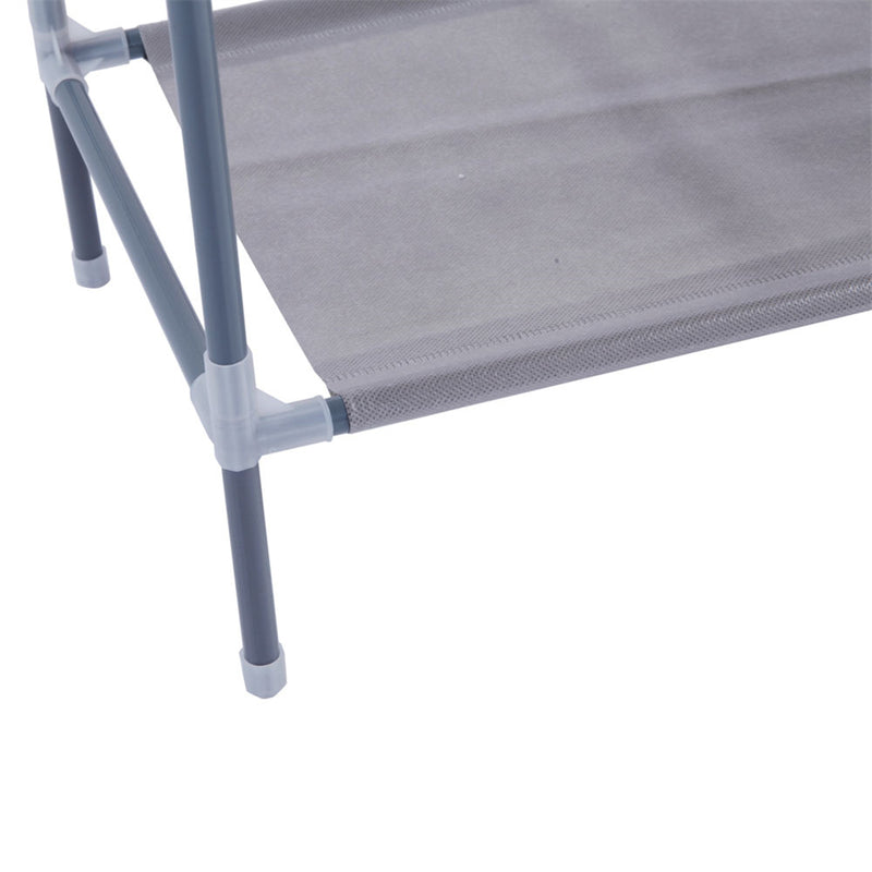 GAOMON 10 Tiers Shoe Rack Simple Assembly 30 Pairs Shoes Capacity Grey