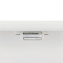 GAOMON Bathroom Mirror Cabinet Shelf Waterproof Space Saving Wall Mounted Double Door Cabinet