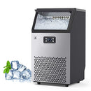 GAOMON 150LBS Commercial Ice Maker Machine Under Counter Stainless Steel Ice Machine