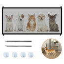 GAOMON Isolation Mesh Breathable Woven Pet Dog Isolation Net 1.8m Black