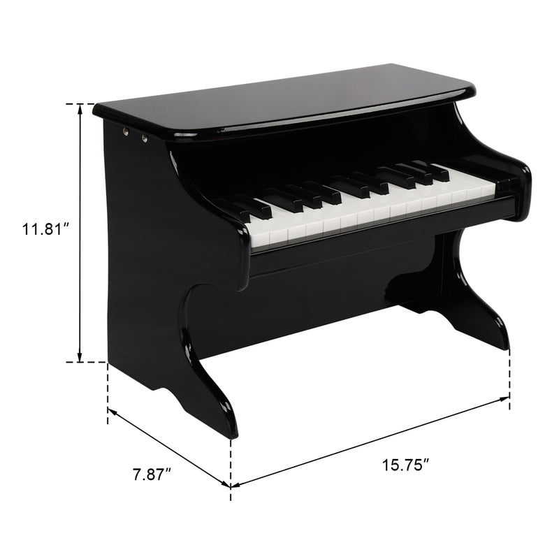 GAOMON Children Wooden Piano 25-Key Mechanical Sound Piano Musical Instruments Toys