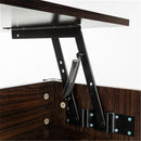 GAOMON Modern Coffee Table Lift Top Wood for Home Living Room Brown