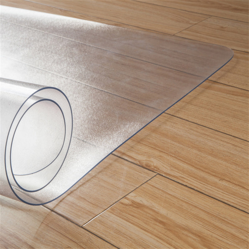 GAOMON Rectangle Protective Mat Home-Use Transparent Non-slip Chair Pad 90x120x0.2cm