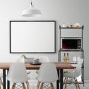 GAOMON 4-tier Kitchen Shelf with Wire Mesh Storage Rack Black