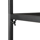 GAOMON 4-tier Kitchen Shelf with Wire Mesh Storage Rack Black