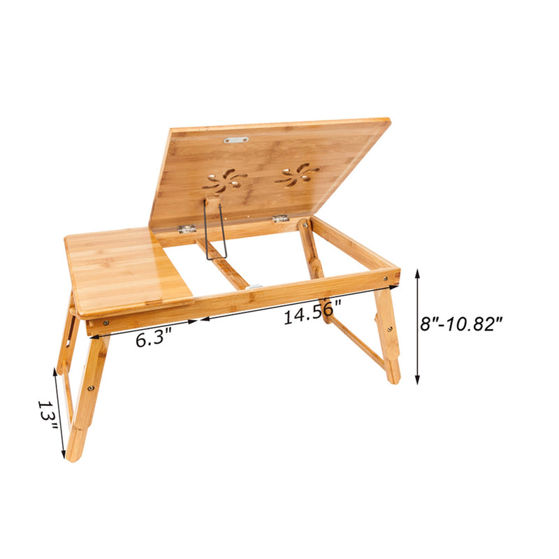 GAOMON Laptop Desk Double Flower Adjustable Heat Dissipation Computer Desk
