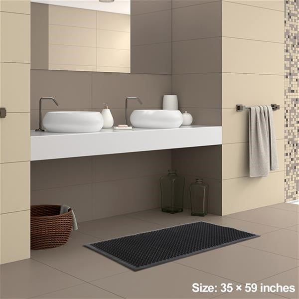 GAOMON Rubber Floor Mat with Holes Non-slip Drainage Mat for Kitchen Restaurant Bar Bathroom