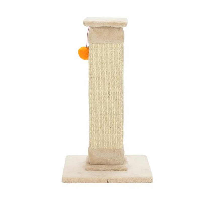 GAOMON 21" Cat Pet Climbing Frame with Ball Climbing Mount Beige