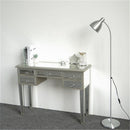 GAOMON Mirrored Desk Vanity Table With 5 Drawers For Home Bedroom Storage