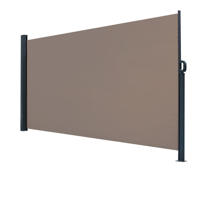 GAOMON Outdoor Side Pull Shed 300x160cm Rectangle Office Partition Coffee