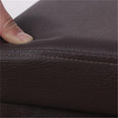 GAOMON 38*38*38cm Footstool Storage Cube Footrest Seat Brown