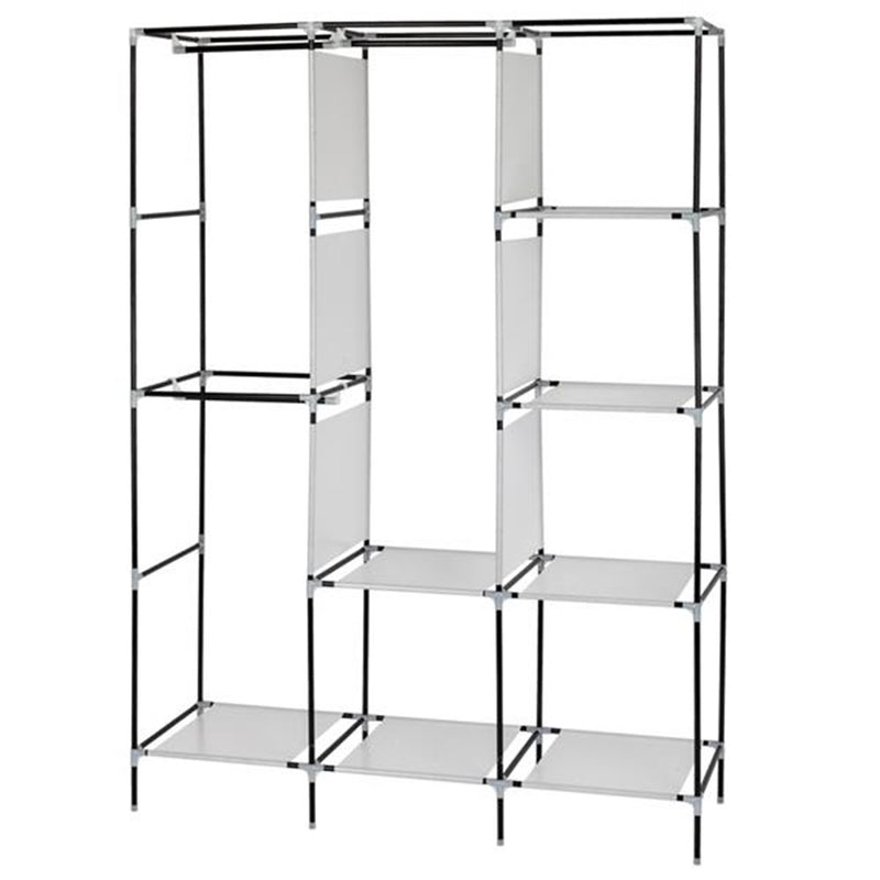 GAOMON 71inch Portable Clothes Closet Home Wardrobe GREY